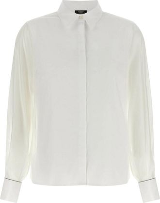 PESERICO Stretch Cotton Shirt