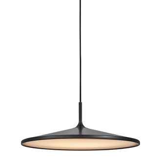 Nordlux Modern Indoor Pendant Light Black Metal Sensor Intergrated LED Solar 3-Level Dimming - Mains Powered, IP20