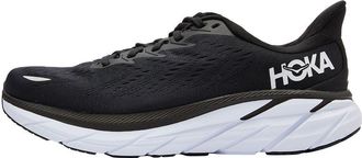 Hoka One One Clifton 8 2E Wide Black White 1121374-BWHT