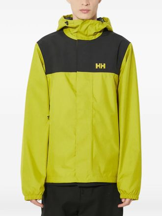 Helly Hansen Vancouver jack met colourblocking en capuchon - Groen