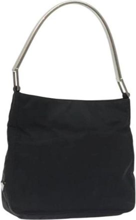 Prada Pre-owned Nylon prada-bags - Dames - Vintage Handtas - Zwart - ONE Size - Nylon - Vintage
