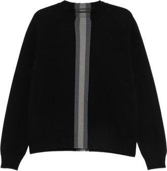 Gucci Stripe-detail Crew-neck Sweater