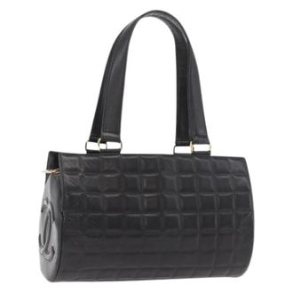 Chanel Pre-owned Handbags, female, Black, Size: ONE SIZE Pre-owned Vintage Hand Bag
