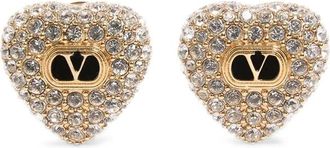 Valentino Garavani Coeur Royal Swarovski-crystals Earrings