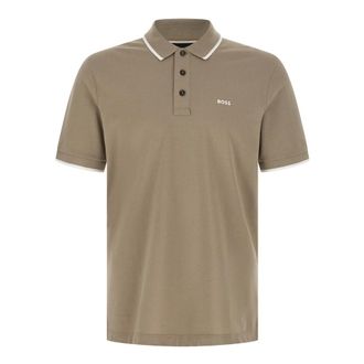 HUGO BOSS Hombre, Camisetas, Beige, Talla: 2XL