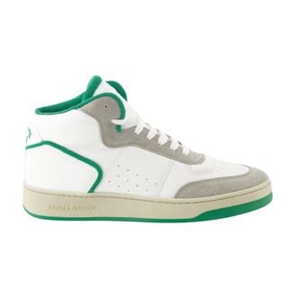 Saint Laurent Schoenen, Heren, Groen, 42 1/2 EU, Leer, L80 Sneakers