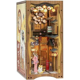 OEM Kit De Rompecabezas 3d De Madera Para Crear Un Mini Libro Decorativo: Adorno De Mesa O Inserto Para Estanter&iacute;a