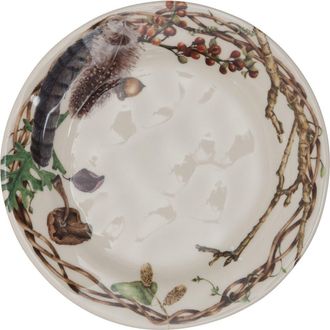 Juliska Set of 4 Forest Walk Ceramic Party Plates in Cafe Au Lait at Nordstrom