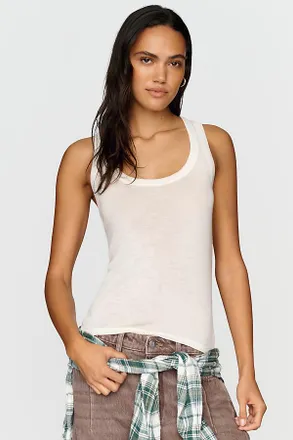 Pilcro Sunny 100% Wool Icon Tank Top