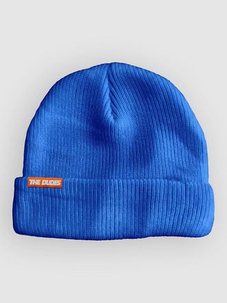 THE DUDES Logo Vermillon Nut Warmer Beanie blau