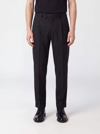 Pantaloni Torino Pantaloni sartoriali slim fit in lana vergine con pince