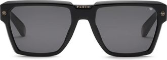 Philipp Plein Zonnebrillen Plein Stud - Heren - Zonnebrillen - Zwart - ONE Size - Accessoires