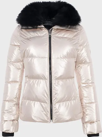 Gorski Apres-Ski Jacket With Detachable Toscana Lamb Shearling Collar