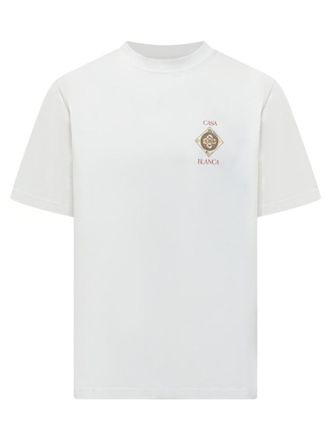 Casablanca White Logo T-Shirt