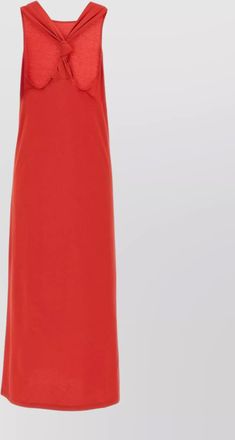 Loulou Studio knot detail maxi length sleeveless dress