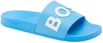 BOSS Bay Slide Sandal in Bt Bu at Nordstrom Rack, Size 11Us / 10Uk
