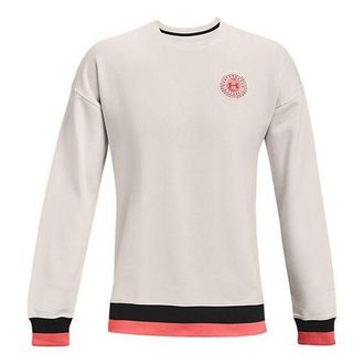 Under Armour Rival Fleece AMP Long Sleeve Sweatshirt Beige 1361455-112