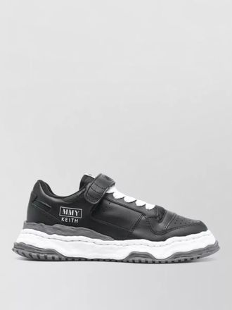 Miharayasuhiro leather low-top sneakers