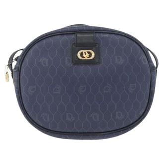 Dior Pre-owned Borsa a spalla vintage con motivo a nido dape - - Pre-owned - Donna - Blu - ONE SIZE