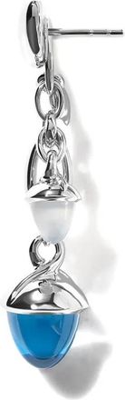 Tamara Comolli 18K white gold Mikado Acorn earrings - Silver