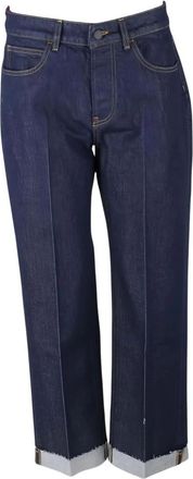 Liviana Conti Dames, Jeans, Blauw, Maat: W29 Katoen