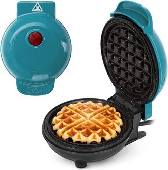 KASANOVA Mini piastra waffle 12 cm ottanio
