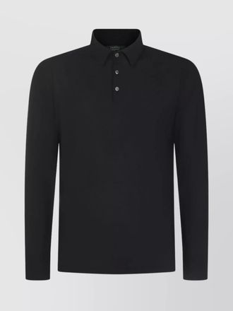 Zanone long sleeve polo shirt