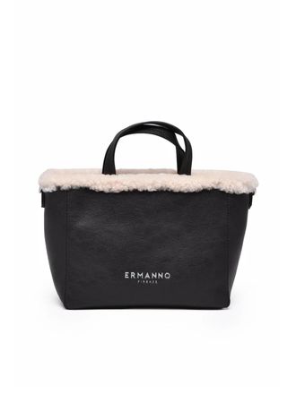 Ermanno Scervino Vanessa Double Handle Shoulder Bag With Versatile Carrying Options
