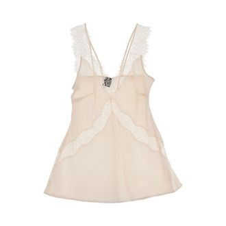 Pinko Lingerie top with lace Woman 38