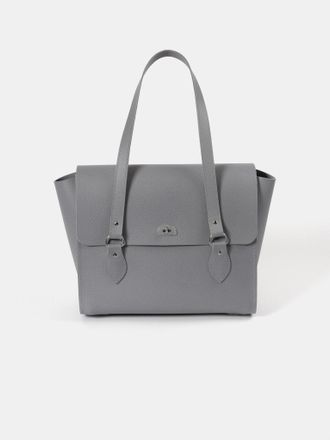 The Cambridge Satchel Company The Emily - Slate Grey Matte Saffiano