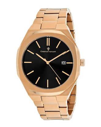 Christian Van Sant Mens Octavius Slim Watch
