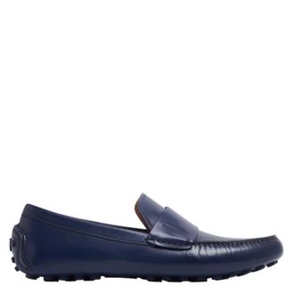 Ferragamo Giulito Saddle Driving Shoes, Size 6 EEE