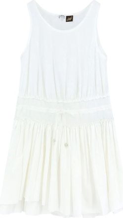 Loewe Kleedjes, Dames, Wit, S, Katoen, Jurk van katoen