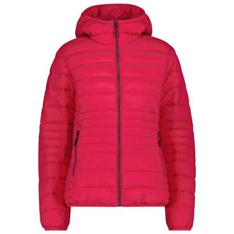 F.lli Campagnolo Down Jacket Fix Hood 35K4076 Kunstfaserjacke f&uuml;r Damen | rot