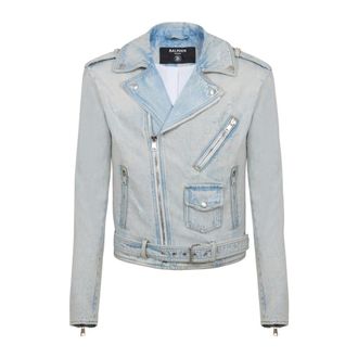Balmain Hombre, Chaquetas, Azul, Talla: 2XL