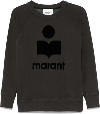 Isabel Marant Millyny Sweatshirt - Dames - Sweatshirts - Zwart - 2XS - Katoen - Hoodies & sweatvesten
