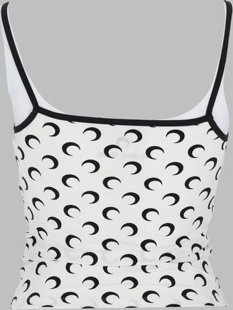 Marine Serre Moon Top - White