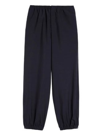 Jil Sander Broek met elastische afwerking - Blauw