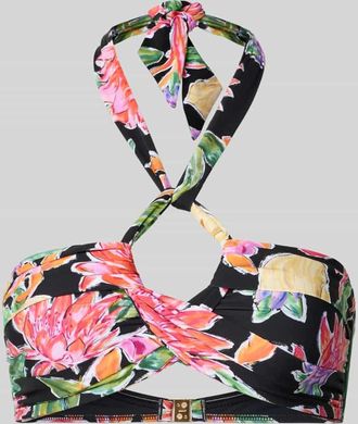 Seafolly Bikini-Oberteil im Allover-Look in Black, Gr&ouml;&szlig;e 38