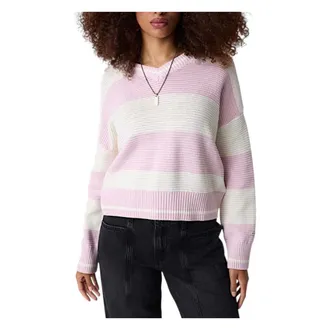 Guess Truien & Vesten, Dames, Roze, S, Ronde hals gebreid