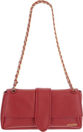 Jacquemus Red Le Bambino Medium Shoulder Bag