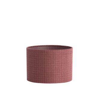 Light & Living Pantalla De L&aacute;mpara - Rojo - Blush - Textil - E27 - 2230507