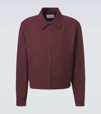Christophe Lemaire Gabardine blouson jacket