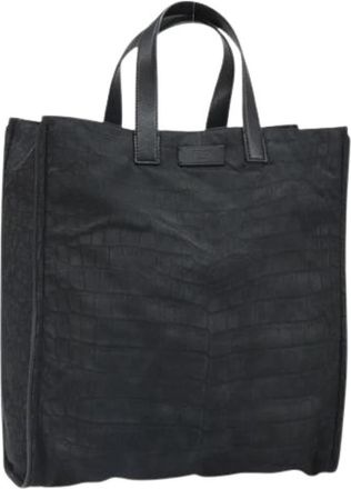 Fendi Pre-owned Nylon Tote Bag - Dames - Vintage Shopper - Zwart - ONE Size - Nylon - Vintage