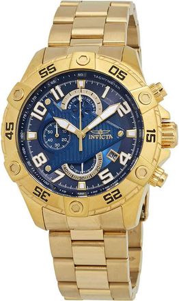 Invicta S1 Rally Chronograph Blue Dial Mens Watch 26095