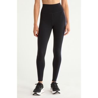 SPLITS59 Ella Airweight Leggings in Black/purple Haze at Nordstrom, Size X-Large