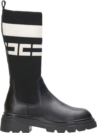 Elisabetta Franchi Stiefel schwarz