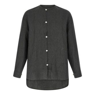 Jacquemus Casual Shirts, male, Gray, Size: XL La Chemise Pastro Shirt