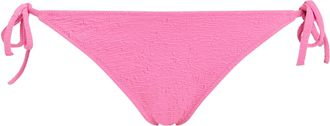 Calvin Klein Swimwear Bikini-Hose STRING SIDE TIE BIKINI, Damen, Gr. XL (42/44), N-Gr, pink (bold pink), Jersey, Polyamid, CALVIN KLEIN SWIMWEAR, strukturiert, Badehosen Bi