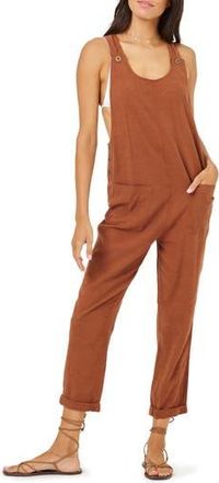 L*Space Freya Cover-Up Jumpsuit in Coffee at Nordstrom Rack, Size Small